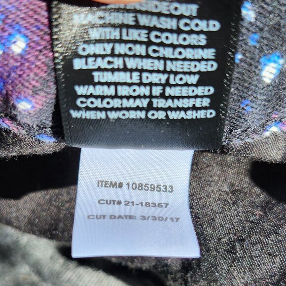 HOT TOPIC XXX RUDE Galaxy Print Skinny Jeans Size 32 - Picture 6 of 9